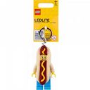 Брелок-фонарик LEGO Hot Dog Man