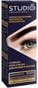Стойкая крем-краска для бровей и ресниц Studio Professional цвет: черный