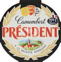 Сыр PRESIDENT Camembert с белой плесенью 45%, без змж, 125г