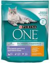 Корм для кошек PURINA ONE, Purina One® сухой Контроль образования волосяных комков Курица/цельные злаки, 750г