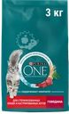 Корм сухой для взрослых кошек PURINA ONE Говядина, для стерилизованных