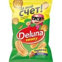 Снеки кукурузные Deluna Чуррос со вкусом карамели, 85г
