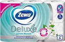 Туалетная бумага ZEWA® Deluxe жасмин 3-слойная, 6рулонов