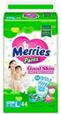 Трусики-подгузники Merries Good Skin L (9-14 кг) 44 шт
