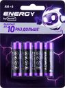 Элемент питания ENERGY BY LENTEL Alkaline battery, Арт. AA LR6-4B