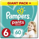 Подгузники-трусики Pampers Pants, размер 6, ( 15+ кг), 60 шт