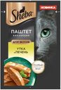 Корм для кошек Sheba 75г паштет с уткой и печенью