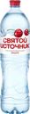 Вода питьевая СВЯТОЙ ИСТОЧНИК со вкусом вишни негазированная