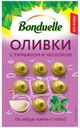 Оливки зеленые Bonduelle с чесноком и тимьяном, 70 г