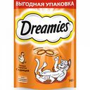 Лакомство для кошек Подушечки Dreamies c курицей, 140 г