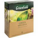 Чай зеленый Greenfield Green Melissa, 100×1,5 г
