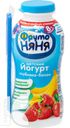 Йогурт ФРУТОНЯНЯ питьевой клубника-банан 2,5% 200мл