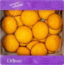 Печенье бисквитное DELISSE со вкусом апельсина, с кондитерской глазурью