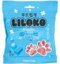 Мармелад Liloko экструдированный кусочки карандаша кислый со вкусом и ароматом бабл-гама 120г