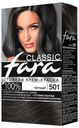 Крем-краска для волос Fara Classic черный тон 501, 115 мл