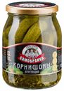 Корнишоны Скатерть-Самобранка маринованные хрустящие 720 мл