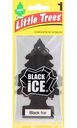 Ароматизатор для автомобиля Little Trees Black Ice,1шт.