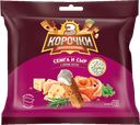 Cухарики 3 КОРОЧКИ  Сёмга и сыр с соусом Тартар, 85 г 