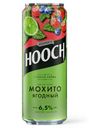 Напиток пивной Hooch Super со вкусом Ягодный Мохито и соком лайма 6.5%, 450мл
