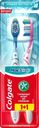 Зубная щетка COLGATE Макс Блеск, средней жесткости, 1+1, 2шт