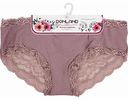 Трусы-шортики женские Donland с кружевом цвет: какао размер: S-XL (42-44)