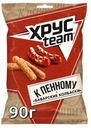 Сухарики Хрусteam К пенному 90гр баварские колбаски