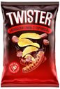 Чипсы Twister Картофель хрустящий Колбаски гриль с горчицей 130г