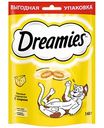Лакомство для взрослых кошек Dreamies с сыром, 140 г