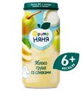 Пюре ФрутоНяня из яблок и груш со сливками с 6 месяцев, 250г