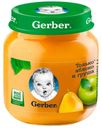 Пюре Gerber Только Яблоко и груша с 5 мес., 130 г