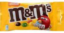 Драже M&M's с арахисом и молочным шоколадом, 45г