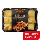 АЛЕКОН Блины с клубникой 0,42кг лоток(Алекон КПФ):8