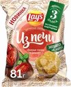 Чипсы картофельно-злаковые LAY'S Из печи, вяленые томаты и базилик