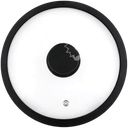 Крышка HOMECLUB 28см, с силиконовым ободом Арт. XW-G-008