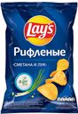 Чипсы Lay's картофельные, сметана и лук, 150 г
