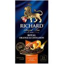 Чай черный RICHARD Royal ,Orange&Cinnamon, 25 пакетиков