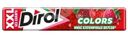 Жевательная резинка Dirol Colors XXL микс клубничных вкусов без сахара 19г