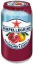 Напиток газированный Sanpellegrino Гранат-апельсин, 330 мл
