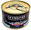 Скумбрия КУРИЛЬСКИЙ БЕРЕГ курильская натуральная, 250г