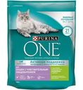 Корм Purina ONE для кошек с чувствительным пищеварением Индейка Рис 750г