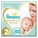 Подгузники Pampers Premium Care 2 (4-8 кг), 2 размер, 102 шт