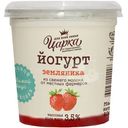Йогурт Царка земляника 3.5%, 400г