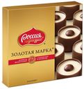 Конфеты «Россия - Щедрая душа!» Золотая марка шоколадные с карамелью и арахисом, 184 г