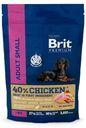 Сухой корм Brit Premium Adult S с курицей повседневный для собак 1 кг