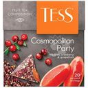 Чай Tess Cosmopolitan Party фруктовый клюква-грейпфрут в пирамидках, 20х2.5г