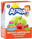 Сок АГУША, Яблоко-шиповник, 200мл