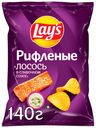 Чипсы картофельные Lay's лосось 140 г