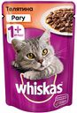 Корм для кошек Рагу Whiskas Телятина, от 1 года, 85 г