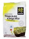 Морская капуста Midori обжаренная с зеленым чаем 5 г