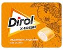Жевательная резинка Dirol X-Fresh Ледяной мандарин без сахара, 16г